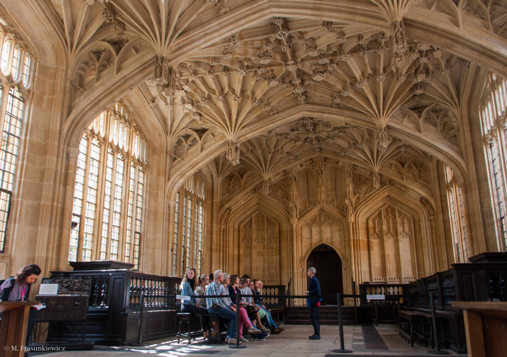 Zakręcona w Podróży: Oksford - Old Bodleian Library