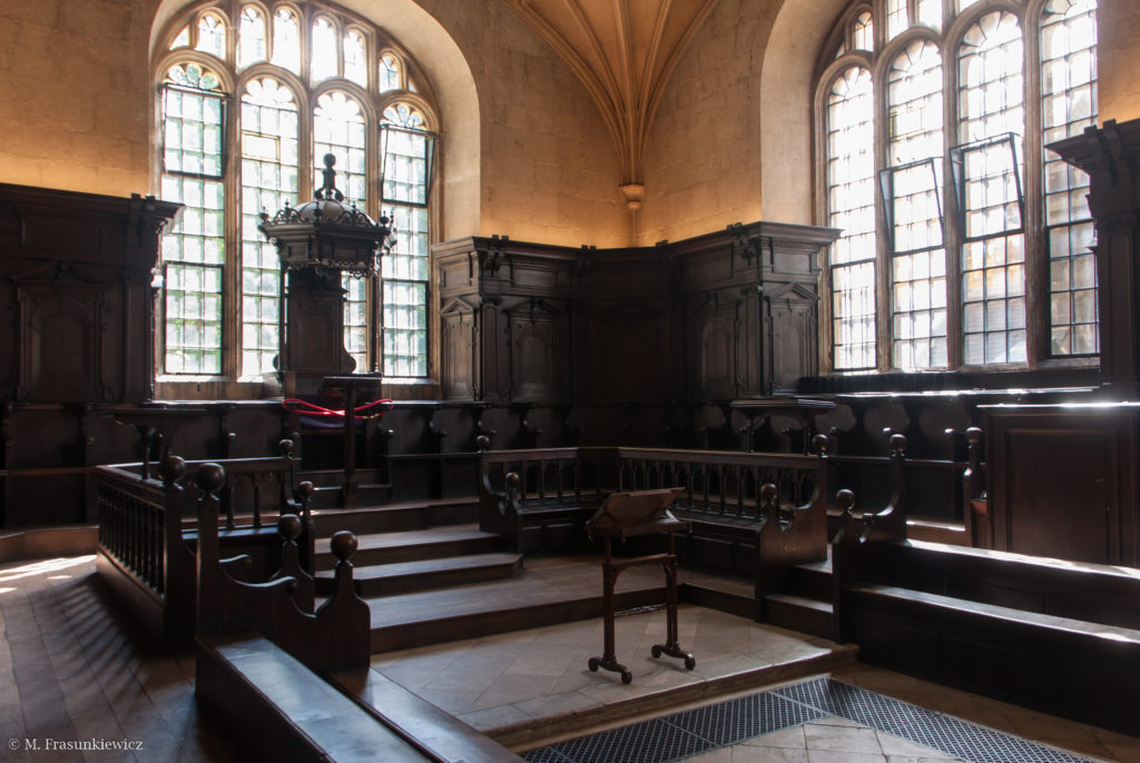 Zakręcona w Podróży: Oksford - Old Bodleian Library